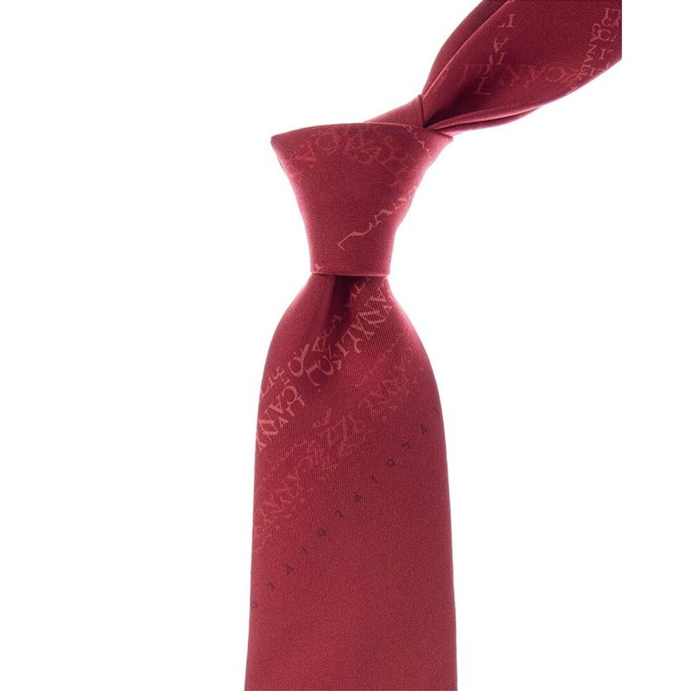 Canali Silk Tie, Red